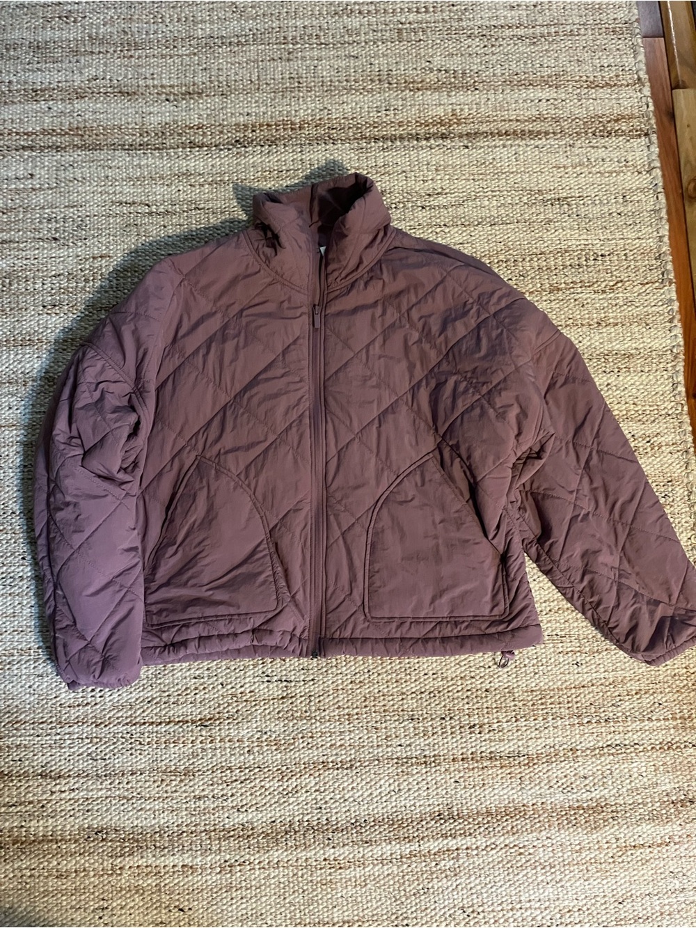 Zella Women’s Quilted Puff Jacket - Mauve